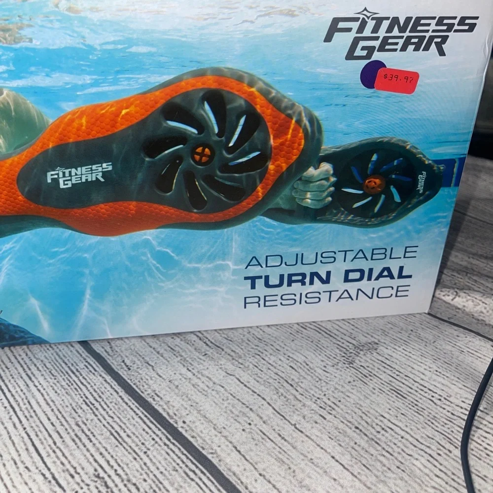 Adjustable Swim Fins - Black‎ and Orange